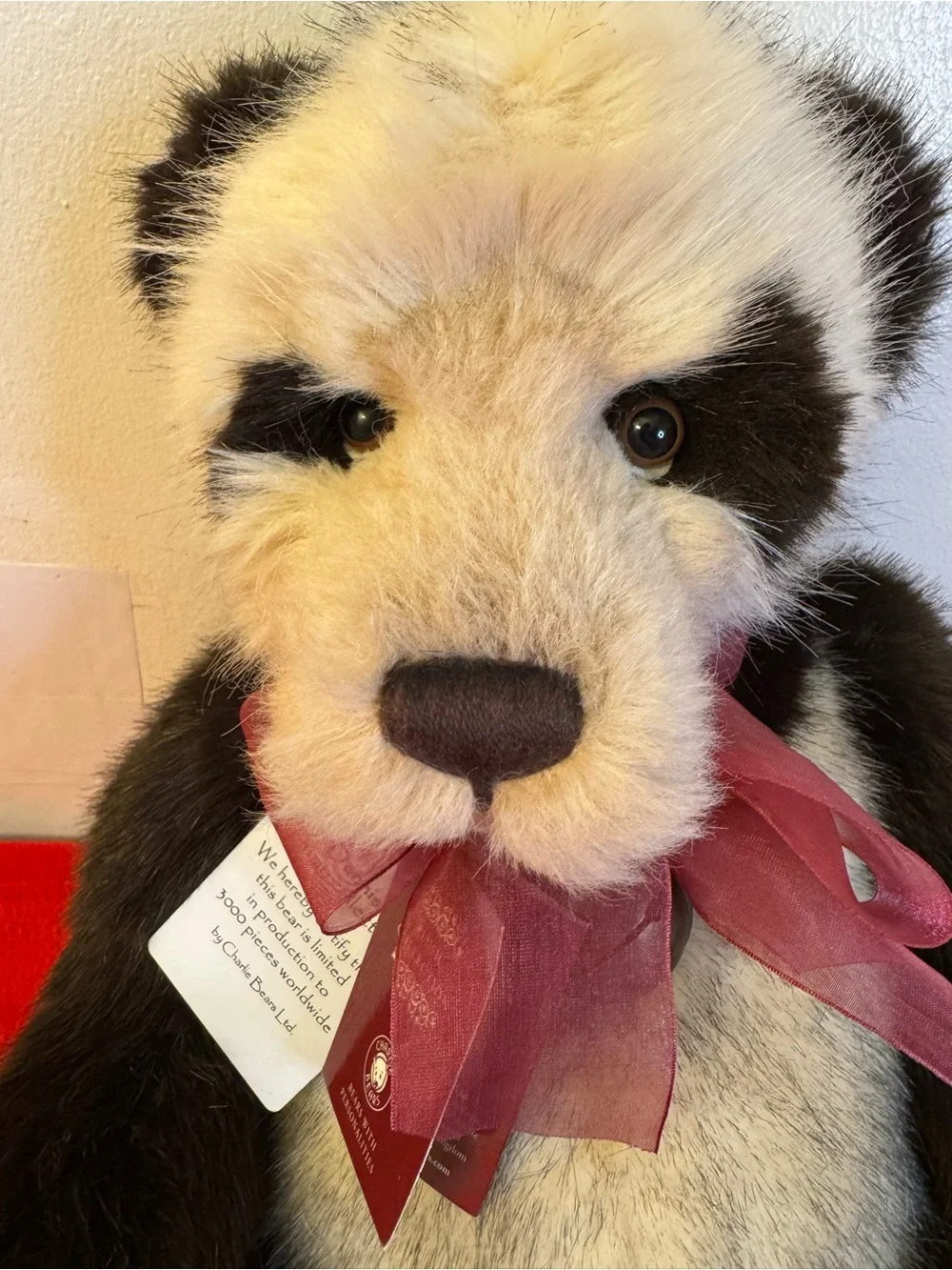 NEW”  Charlie Bears Dennis Plumo Collection 22” CB181838 Limited Edition